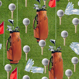 4133C - Golf Balls and Balls Grass