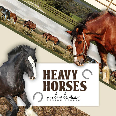 KK Fabrics - Heavy Horses