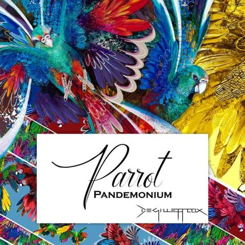 KK Fabrics - Parrot Pandemonium