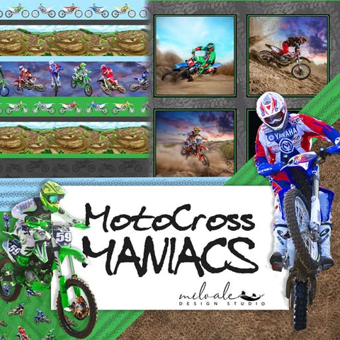 KK Fabrics - Motocross Maniacs