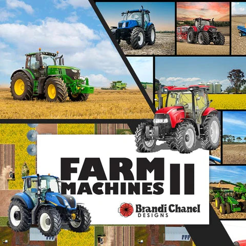 KK Fabrics - Farm Machines II
