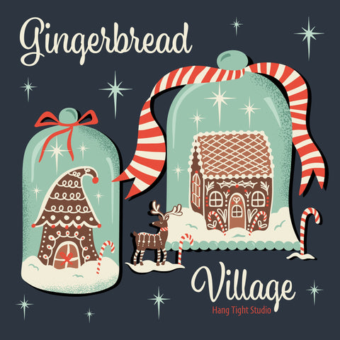 Gingerbread Village- NEW!