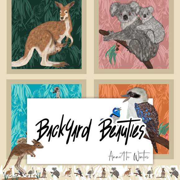 KK Fabrics - Backyard Beauties