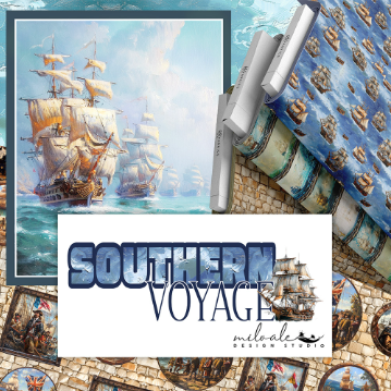 KK Fabrics - Southern Voyage