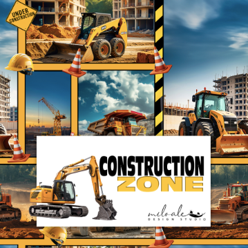 KK Fabrics - Construction Zone