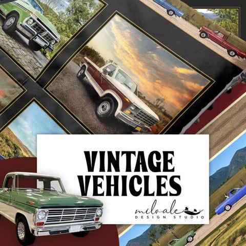 KK Fabrics - Vintage Vehicles