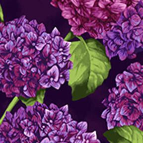 Clothworks - Hydrangea Harmony