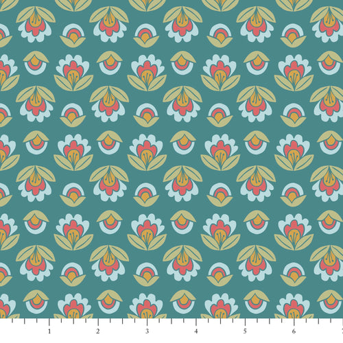 PH0582 Woodcut Blossoms
