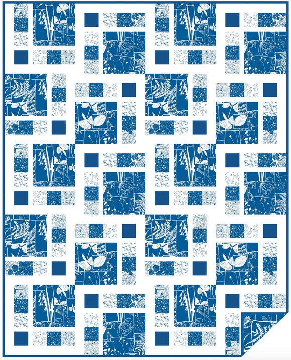 Indigo Wilds - Nimble Quilt Pattern