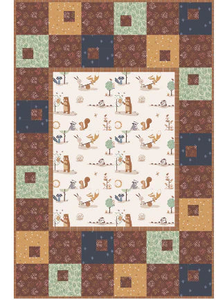 Fun In The Forest - Hop To It Quilt Pattern