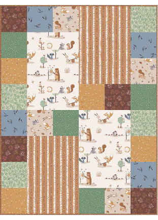 Fun In The Forest - Random Shuffle Quilt Pattern