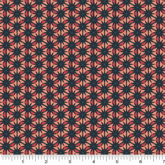 Phoebe Fabrics - Bright Poms PH0471 - Kaleidoscope