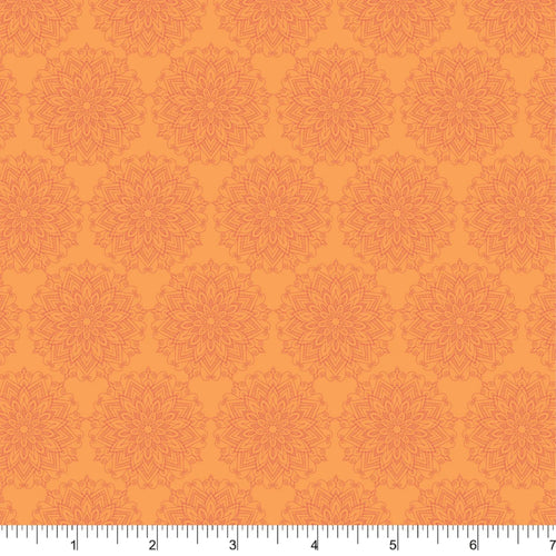 Phoebe Fabrics - Colourfully Calm PH0439 - Sunset Mandalas