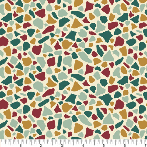 Phoebe Fabrics - Canoe Routes PH0387 - River Rock Terrazzo