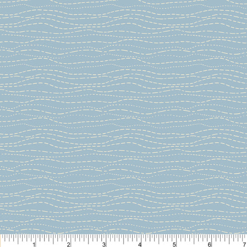 Phoebe Fabrics - Canoe Routes PH0390 - Paddle Ripple