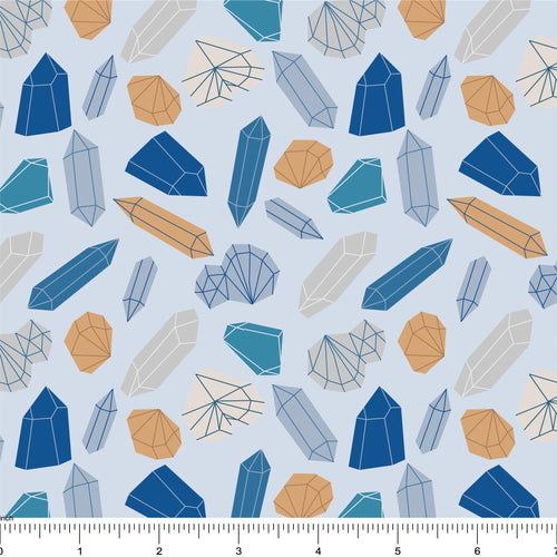 Northern Quartz PH0133 - Quartz Collection by Anjanna Simspn Ink for Phoebe Fabrics