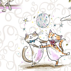 Having A Ball by Anita Jeram for Clothworks 